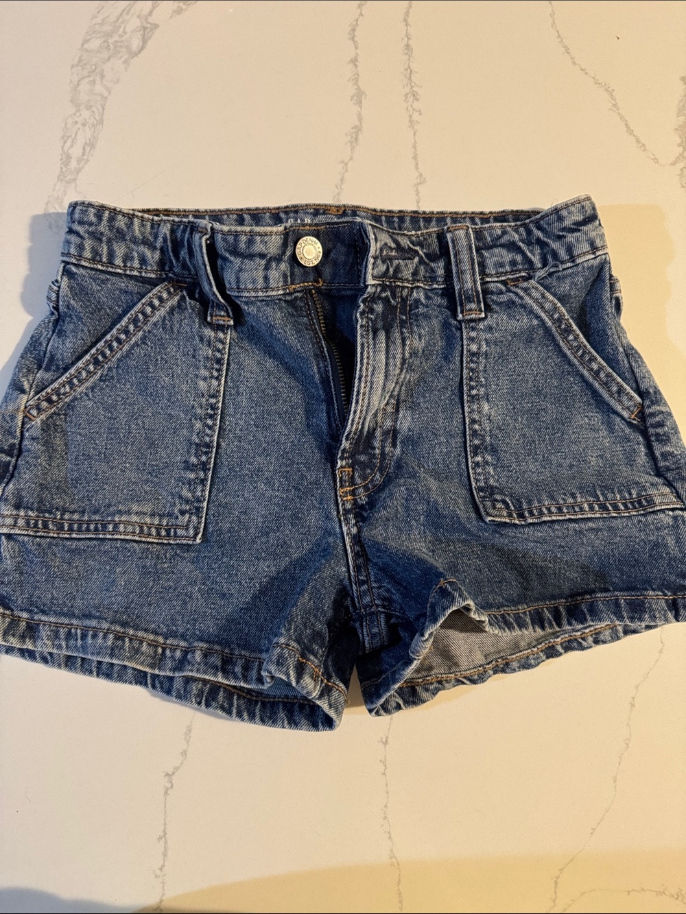 Blue Denim girl Shorts